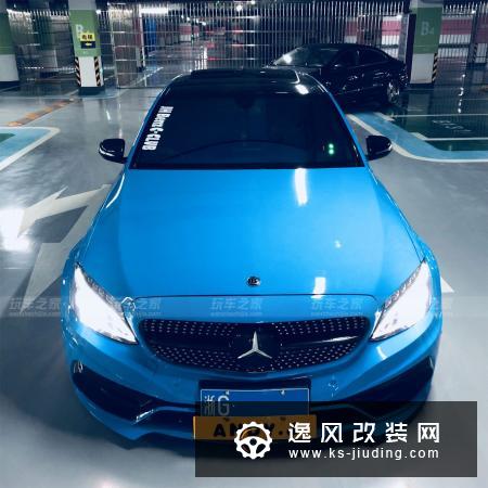 游走在浪与骚之间的奔驰C200 手工宽体与低趴倾角的美
