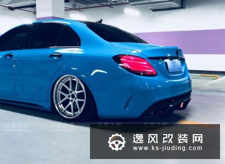 游走在浪与骚之间的奔驰C200 手工宽体与低趴倾角的美