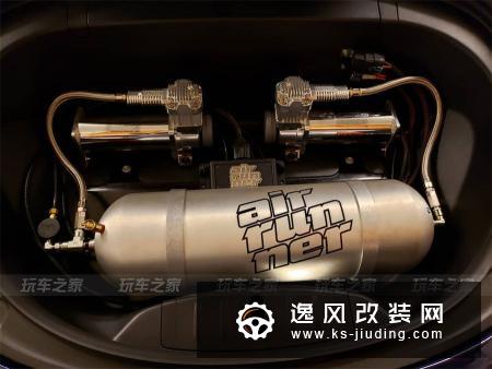 这辆特斯拉有前置发动机？Model 3改装气动避震也很帅气