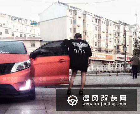 用自己心爱的起亚K2改装车做婚车，不是最豪华却最特别
