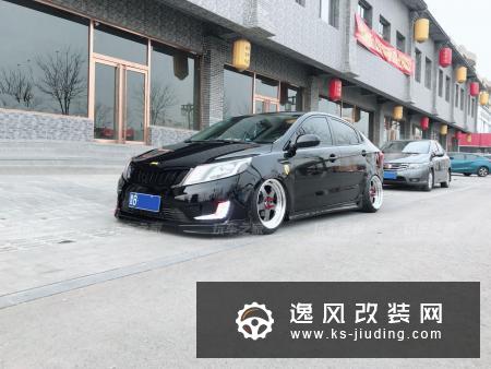 用自己心爱的起亚K2改装车做婚车，不是最豪华却最特别
