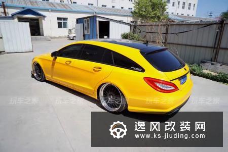 宽体绿魔 奔驰CLS猎装版改装之路