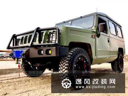 这才是硬派越野SUV，北汽勇士三门六座版改装案例