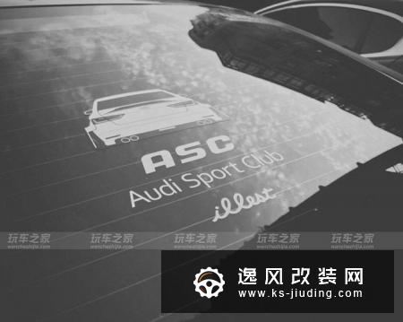 奥迪A3 1.4T改装案例 极光蓝S3外观达成
