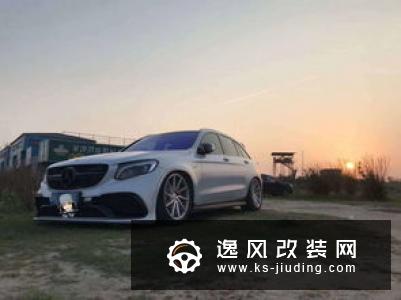 奔驰E级W212改装案例，气动避震不贴地也很帅气