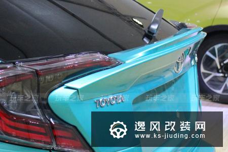 丰田C-HR改装宽体低姿态后还是隐藏排气就显得美中不足了