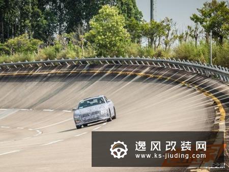 疑似比亚迪汉谍照曝光 定位中大型轿车