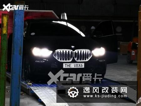 广州车展探馆 宝马X6 Vantablack特别版