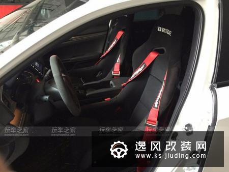 这辆思域外观低调，开起来才发现比原厂强太多了