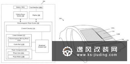 特斯拉新专利：推出电磁雨刮器系统