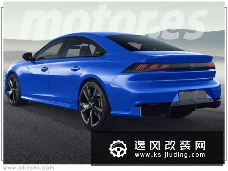 标致508推新车型 搭1.6T混动造型更精致