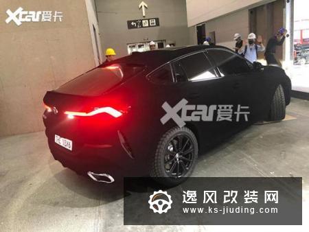 广州车展探馆 宝马X6 Vantablack特别版