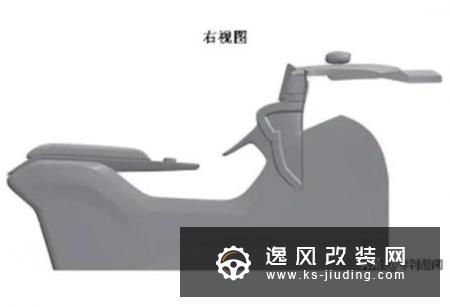 整体设计大变样 疑似蔚来新内饰专利图
