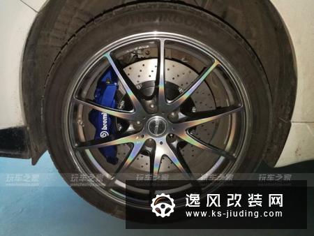 英菲尼迪Q50L改装折腾路 换了四套轮毂才满意
