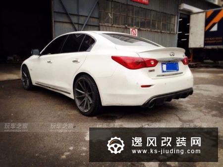 英菲尼迪Q50L改装折腾路 换了四套轮毂才满意