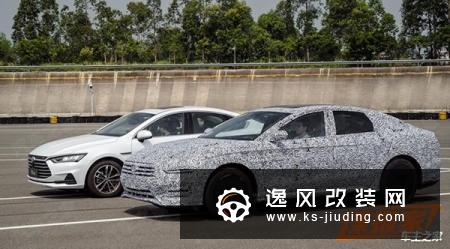 疑似比亚迪汉谍照曝光 定位中大型轿车