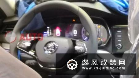 科技感提升 斯柯达全新明锐内饰实拍曝光
