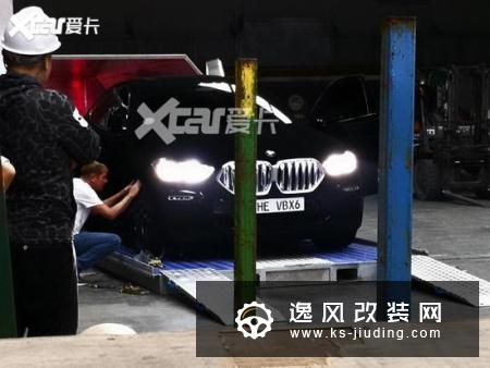 广州车展探馆 宝马X6 Vantablack特别版