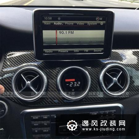 奔驰CLA改装AirLift气动避震 简洁低趴风格