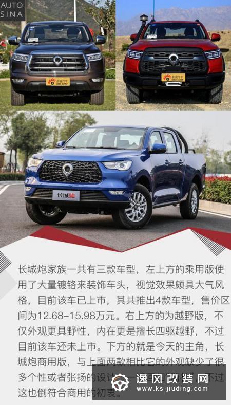 自我超越还是依旧如此？试驾长城炮商用版