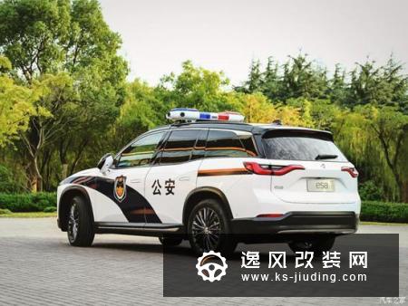 服务进博会 蔚来与上海公安推出巡逻车
