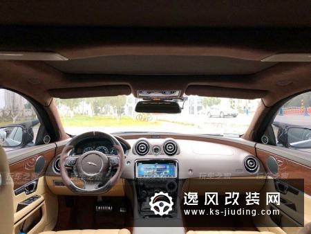 运动英伦范，全新宝石蓝捷豹XJ改装之后更完美