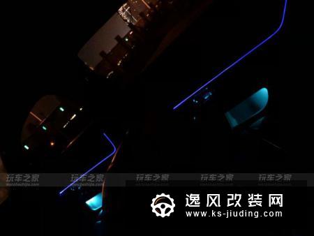 运动英伦范，全新宝石蓝捷豹XJ改装之后更完美
