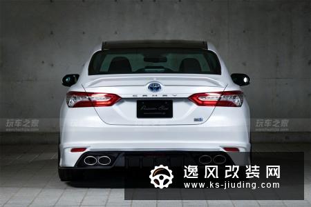 2018款丰田凯美瑞改装外观包围 20寸轮毂吸引眼球