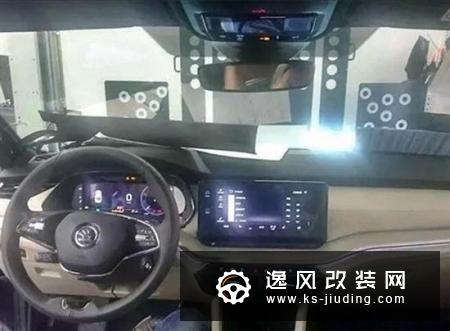 科技感提升 斯柯达全新明锐内饰实拍曝光