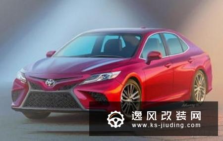 2018款丰田凯美瑞改装外观包围 20寸轮毂吸引眼球