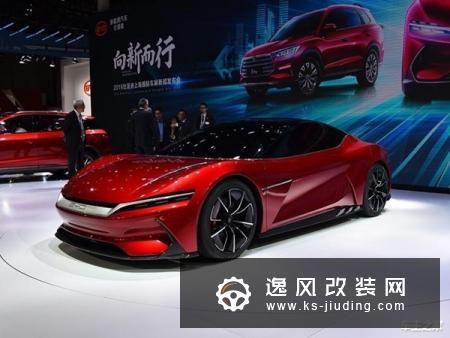 疑似比亚迪汉谍照曝光 定位中大型轿车
