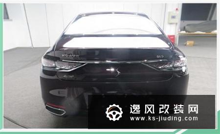 家族全新旗舰轿车 DS 9实车图曝光