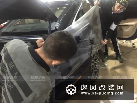 运动英伦范，全新宝石蓝捷豹XJ改装之后更完美