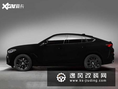 广州车展探馆 宝马X6 Vantablack特别版