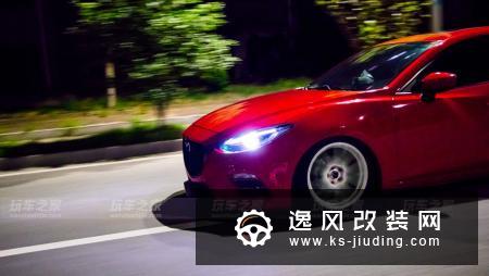 这是法拉利红 有颜值的昂克赛拉改装案例