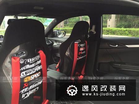这辆思域外观低调，开起来才发现比原厂强太多了