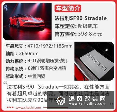 法拉利首款插电混动超跑 实拍SF90 Stradale