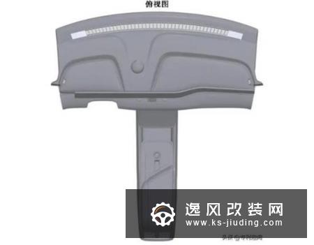 整体设计大变样 疑似蔚来新内饰专利图