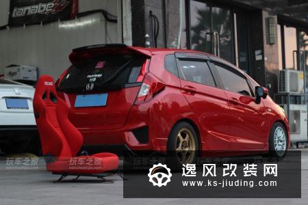 精品飞度GK5改装案例 改装投入早已远超车价