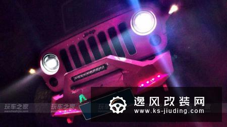 谁说女子不爱车？女车主定制粉色牧马人 改装后独一无二