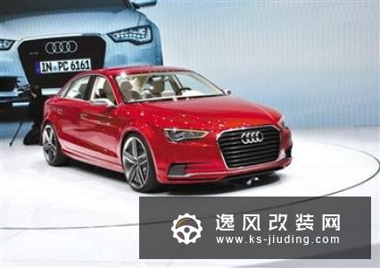 奥迪A6改装成RS6三厢版，定制手工宽体更霸气