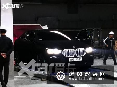 广州车展探馆 宝马X6 Vantablack特别版
