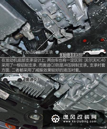 决战欧罗巴 沃尔沃XC40/奥迪Q3底盘对比