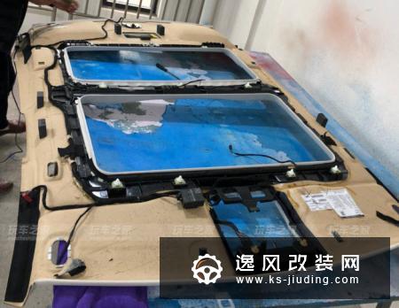 运动英伦范，全新宝石蓝捷豹XJ改装之后更完美
