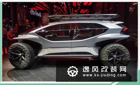 纯电动概念车 奥迪AI:TRAIL quattro亮相