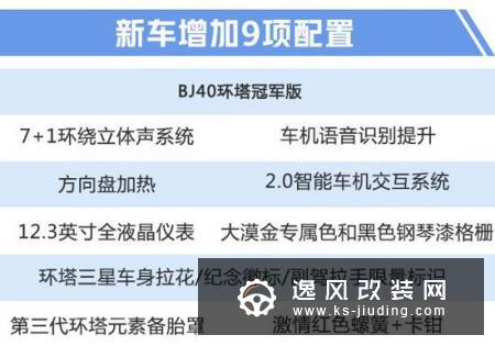 北京BJ40新SUV开启预售 20.49万增9项配置