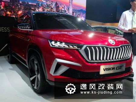 斯柯达新轿跑SUV实拍 MQB平台打造11万起售