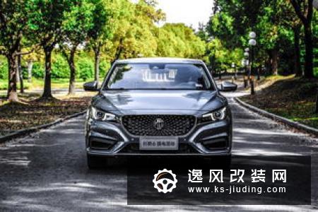 实拍名爵6新能源Trophy版 全面黑化更运动