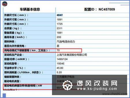 荣威RX5加大版动力曝光 搭1.5T引擎油耗1.4L