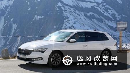 全新明锐旅行版谍照 亮相法兰克福车展